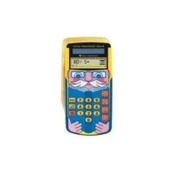 Kalkulator edukacyjny Texas Instruments Little Professor Solar, 50 000 zadań, 8-cyfrowy wyświetlacz LCD, zasilanie słoneczne, różne kolory