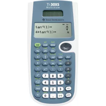 Kalkulator naukowy Texas Instruments TI-30 X II Solar niebieski z etui przesuwnym