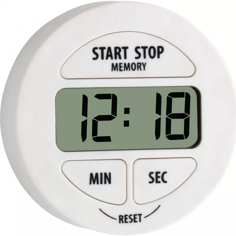 TFA 38.2022.02 Cyfrowy Timer i Termometr - Biały
