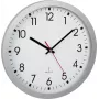 TFA 60.3522.02 Zegar ścienny radiowy srebrny