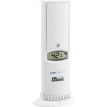 TFA Dostmann Thermo-Hygro Sensor z Wyświetlaczem, 30.3180.IT, do TFA Klimalogg Pro