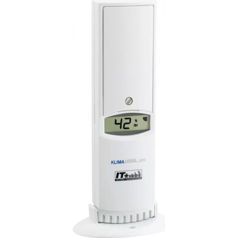 TFA Dostmann Thermo-Hygro Sensor z Wyświetlaczem, 30.3180.IT, do TFA Klimalogg Pro
