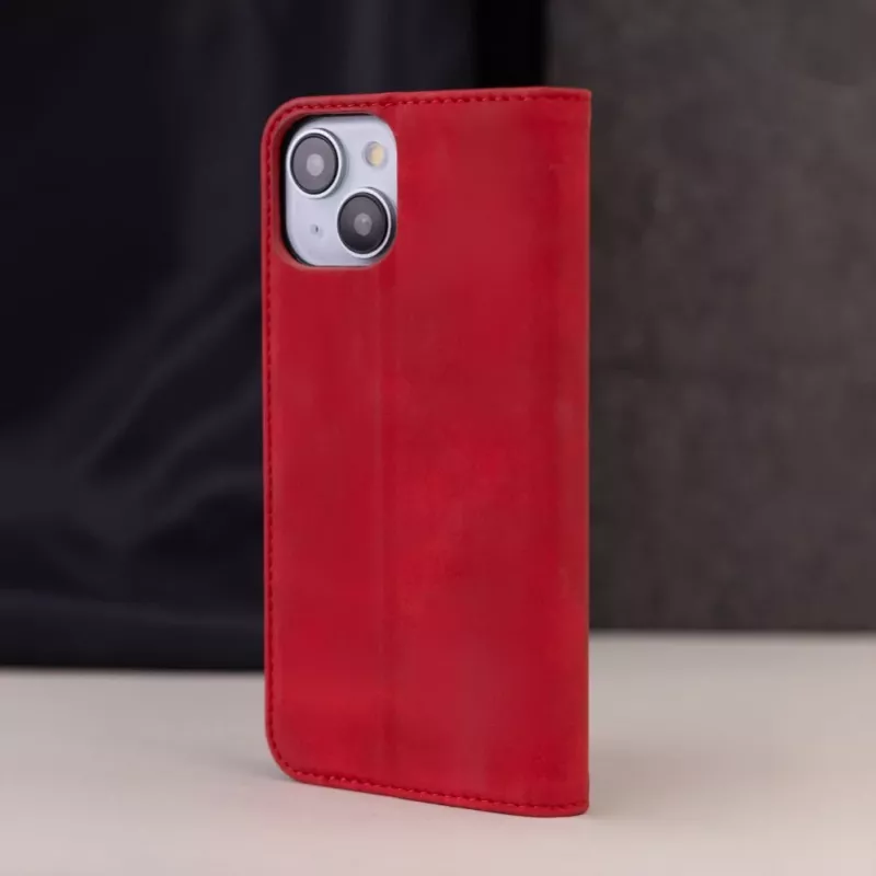 TFO Smart Suede Case do Samsung Galaxy A52 4G / A52 5G / A52S 5G Czerwony