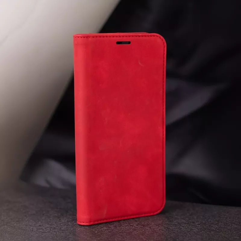 TFO Smart Suede Case do Samsung Galaxy A52 4G / A52 5G / A52S 5G Czerwony