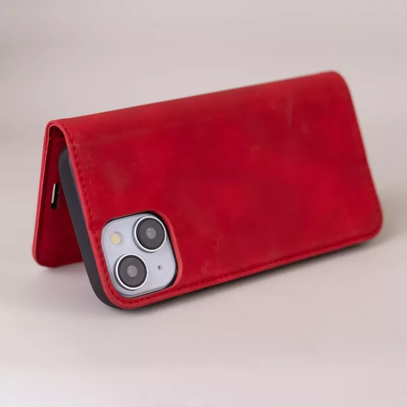 TFO Smart Suede Case do Samsung Galaxy A52 4G / A52 5G / A52S 5G Czerwony