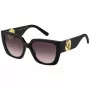 THE MARC JACOBS Damskie okulary przeciwsłoneczne kocie oko MARC687S807 Czarny/Szary gradient 54mm