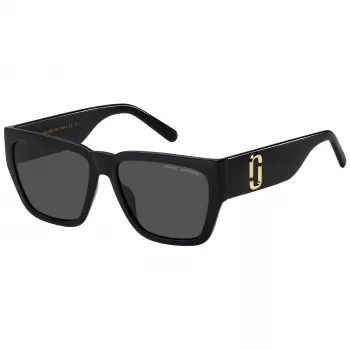Okulary przeciwsłoneczne THE MARC JACOBS dla kobiet MARC646S807 - Kwadratowa oprawka acetatowa, szare soczewki gradientowe, ochrona UV400, szerokość soczewki 57 mm