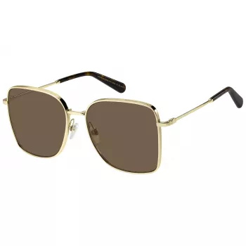 Okulary przeciwsłoneczne THE MARC JACOBS dla kobiet MARC829S01Q - Kwadratowa oprawka acetatowa, szare soczewki poliwęglanowe, 58mm