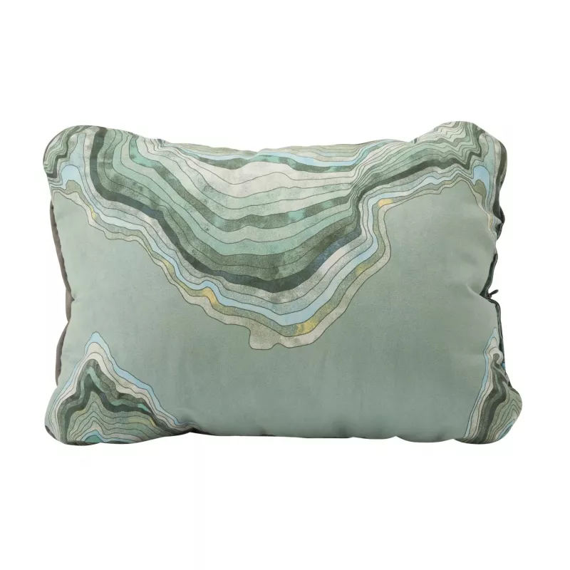Therm-a-Rest Compressible Pillow Cinch Topo Wave Large