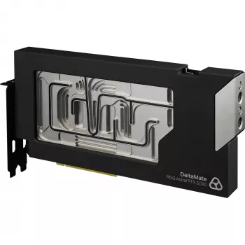 Thermal Grizzly DeltaMate GPU Water Block dla Astral RTX 5090, ARGB, z backplate - Akryl, Czarny