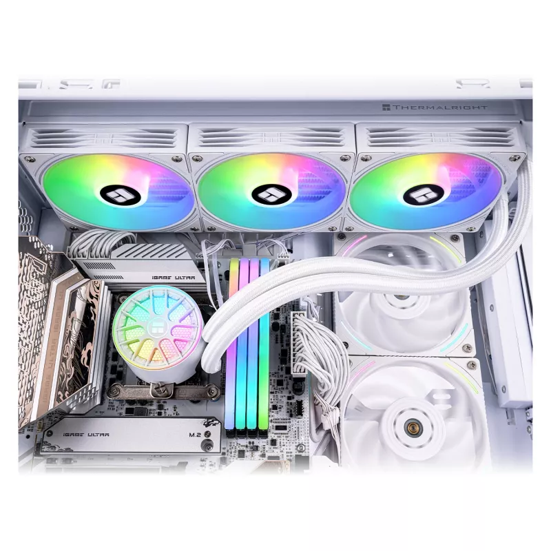 Thermalright Aqua Elite V6 RGB 360mm White All-in-One Chłodzenie cieczą CPU