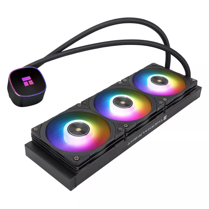 Thermalright Frozen Horizon V2 RGB 360mm AIO Liquid CPU Cooler, Black ARGB