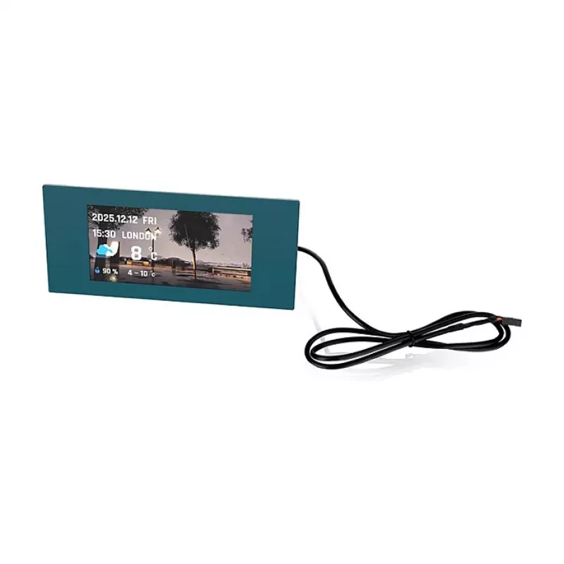 Thermaltake 6.0 inch LCD Panel Kit for View 600 TG – Black, USB 2.0, 480x800, PC Monitoring