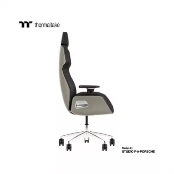 Fotel gamingowy Thermaltake ARGENT E700 Ice Grey Metallic Alcantara Leather
