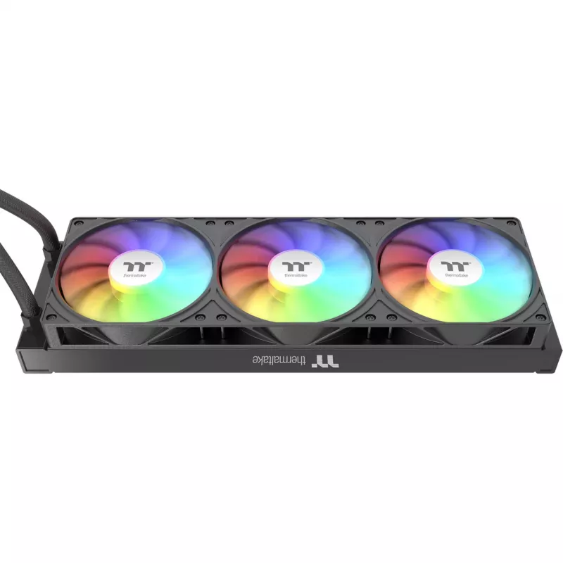 Thermaltake LB360-S ARGB (Gunmetal) All-in-One Liquid Cooler, 360mm Radiator, 3x 120mm Fans, 2.1 inch IPS LCD Display