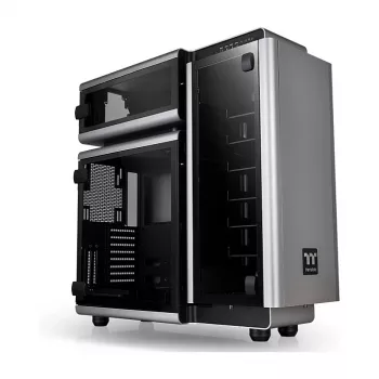 Thermaltake Level 20 Tempered Glass Edition Obudowa Full Tower, szaro-czarna, wentylatory ARGB