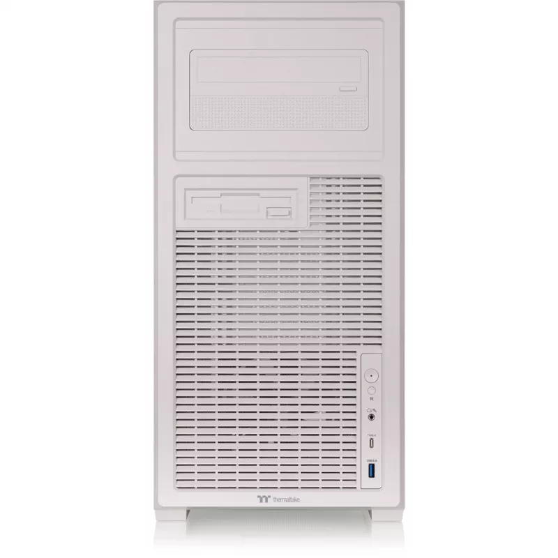 Thermaltake Retro 360 Beige Mid Tower PC Case z hartowanym szkłem