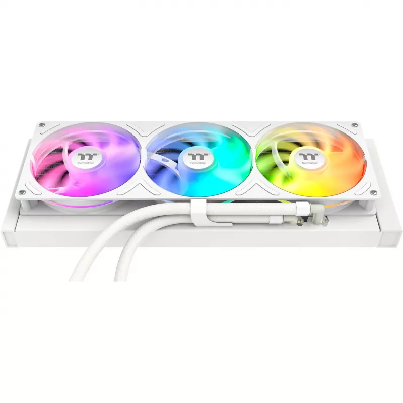 Thermaltake ST360 Ultra Snow White 360mm All-in-One Liquid Cooler z 2,1-calowym wyświetlaczem IPS LCD