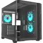 Thermaltake Vision 330 CR ARGB SE Edition Mid Tower Case, Czarny, 3x Panel ze Szkła Hartowanego, 3x Wentylator CT140 ARGB