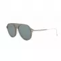 Thom Browne TB809BGRYSLV5 Okulary przeciwsłoneczne Unisex - Szara oprawka, srebrne soczewki lustrzane, 55/18/145 mm