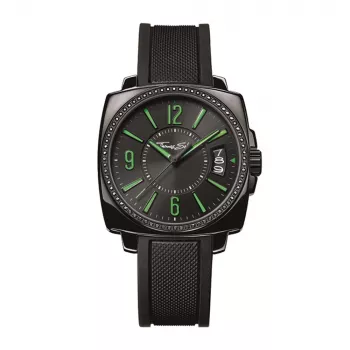 Zegarek THOMAS SABO MAN WA0106-208-20 40,5mm Czarny jonowo-platerowany ze stali nierdzewnej Kwarcowy Chronograf