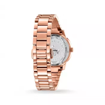 Zegarek damski THOMAS SABO WA02152652093 33mm Różowe złoto Stal nierdzewna Siatka