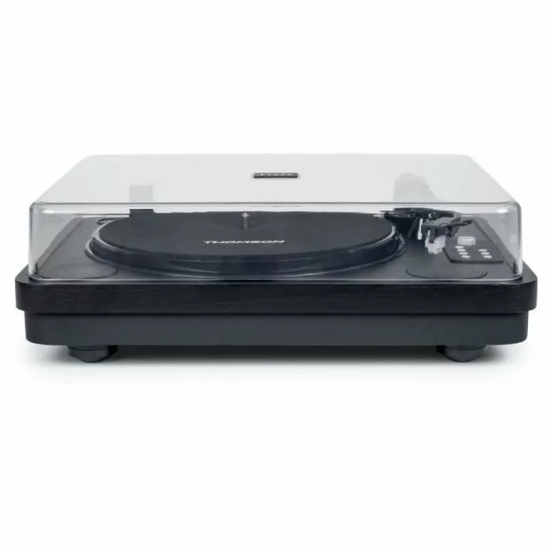 THOMSON TT650BT Gramofon z wbudowanymi głośnikami, nagrywanie z płyt na USB, czarny