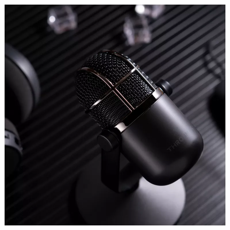THRONMAX Mdrill Dome Jet Black 48kHz mikrofon pojemnościowy USB