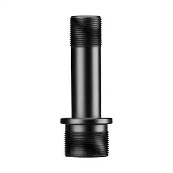 THRONMAX P2 Metalowy zestaw mocowań amortyzatorów do samochodów RC Absima P2, aluminium frezowane CNC, czarny, 2 sztuki