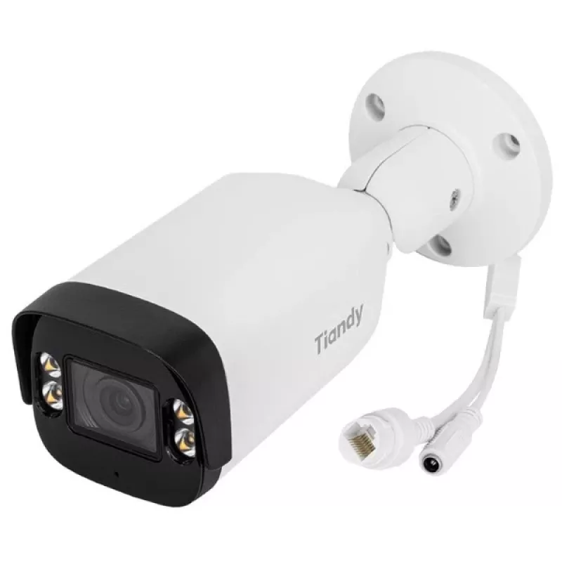 TIANDY TC-C35US 3LRA-28 Color Maker 5MP IR Fixed Mini Dome IP Camera 2.8mm
