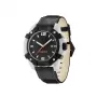 Zegarek męski TIMBERLAND Chocorua Quartz Analog 44 mm, koperta ze stali nierdzewnej, brązowy pasek skórzany 13326JPGYB02B