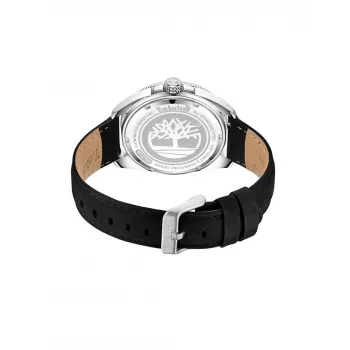 Zegarek męski Timberland Henniker Kwarcowy Analogowy TDWGB2230603 44mm Czarna Stal Nierdzewna Skóra