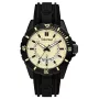 Zegarek męski TIMBERLAND Medford 46mm Beżowa Tarcza Czarny Pasek Silikonowy Kwarcowy 15578JSB-14P