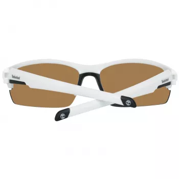 Okulary przeciwsłoneczne Timberland męskie TB9173-7021D - matowa czarna oprawka, zielone soczewki polaryzacyjne