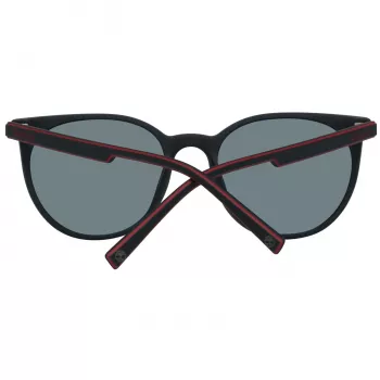 Okulary przeciwsłoneczne TIMBERLAND męskie TB9176-5302D - matowa czarna oprawka, szare soczewki polaryzacyjne, 53 mm