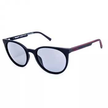 Okulary przeciwsłoneczne TIMBERLAND męskie TB9176-5302D - matowa czarna oprawka, szare soczewki polaryzacyjne, 53 mm