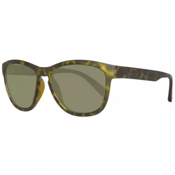 Okulary przeciwsłoneczne Timberland męskie TB9102-5455R polaryzacyjne - matowa czarna oprawka, zielone szkła