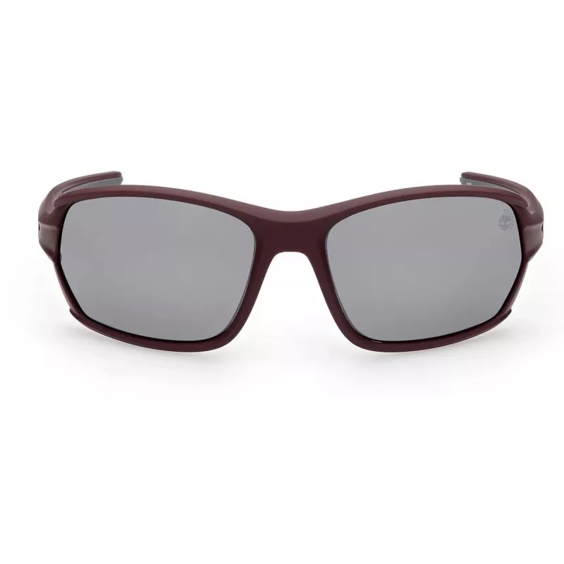 Okulary przeciwsłoneczne Timberland męskie TB92456667D spolaryzowane – matowa czarna oprawka, zielone szkła, 66/18/125 mm
