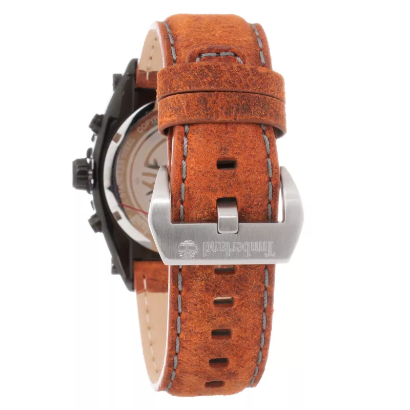 Zegarek męski TIMBERLAND Henniker II 13331JSTB2PN 45mm Stal nierdzewna Skóra