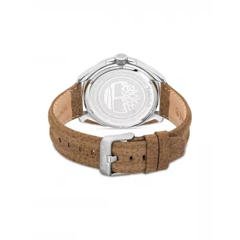 Zegarek męski Timberland TDWGF2200903 45mm Stal nierdzewna Brązowa skóra