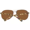 Okulary przeciwsłoneczne Timberland TB9086-6249H dla mężczyzn, polaryzacyjne, matowa czerń zieleń 62mm