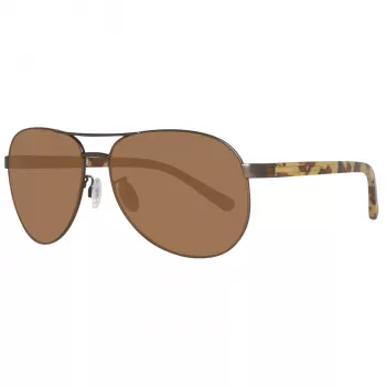 Okulary przeciwsłoneczne Timberland TB9086-6249H dla mężczyzn, polaryzacyjne, matowa czerń zieleń 62mm
