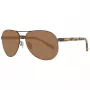 Okulary przeciwsłoneczne Timberland TB9086-6249H dla mężczyzn, polaryzacyjne, matowa czerń zieleń 62mm