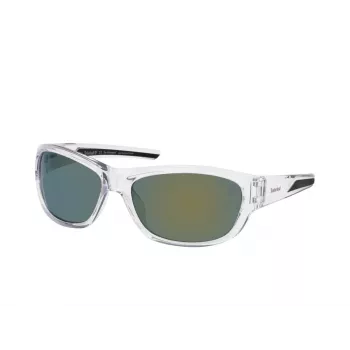 Okulary przeciwsłoneczne Timberland TB92476226D dla mężczyzn - czarna oprawka, szare szkła, 62 mm