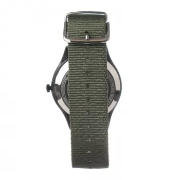 TIMEX Expedition North Field Post Męski Zegarek Analogowy Kwarcowy 41mm Zielona Tarcza Brązowy Pasek Skórzany TW2V11000LG
