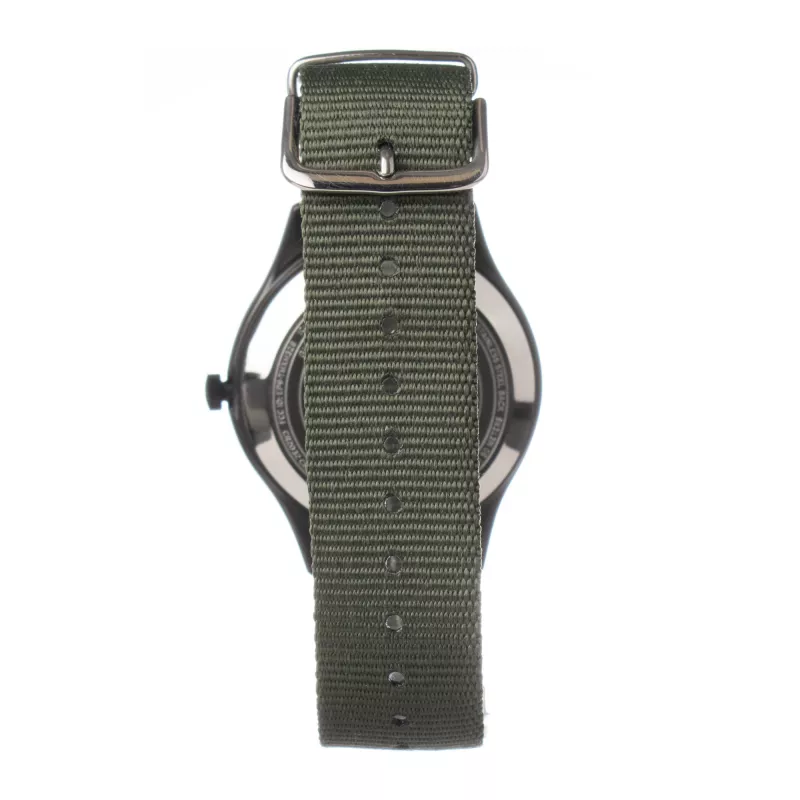 TIMEX Expedition North Field Post Męski Zegarek Analogowy Kwarcowy 41mm Zielona Tarcza Brązowy Pasek Skórzany TW2V11000LG