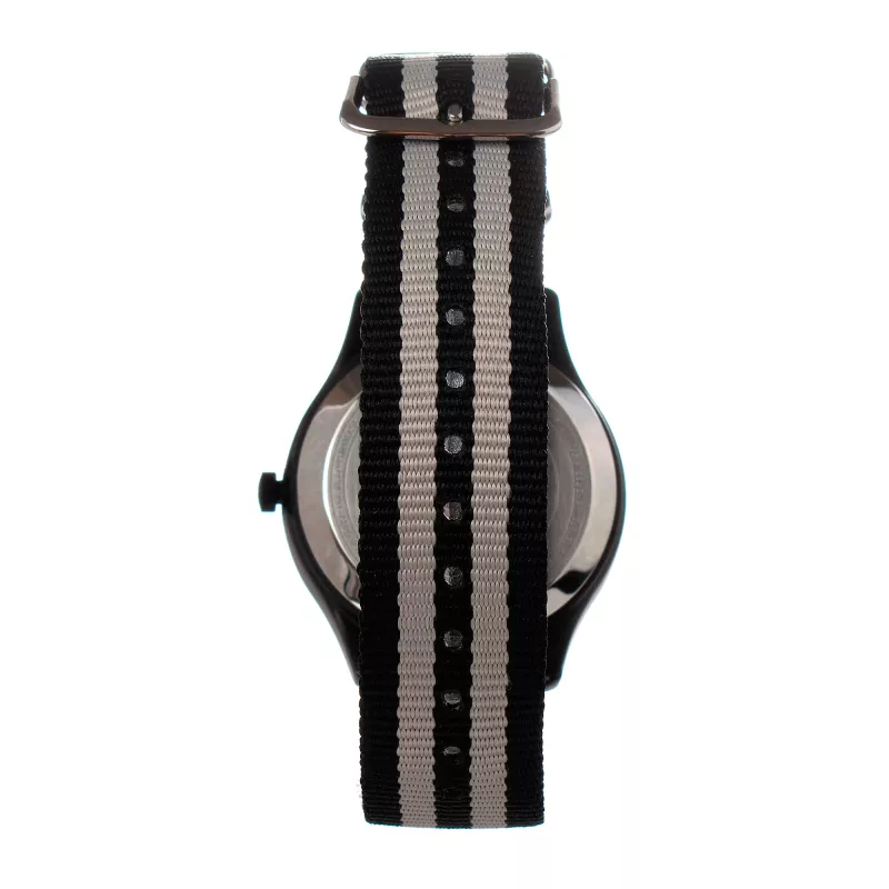 TIMEX Expedition North Field Post Męski Zegarek Mechaniczny Naciągany Ręcznie 41mm Koperta ze Stali Nierdzewnej Czarna Tarcza Brązowy Pasek Skórzany TW2V10600LG