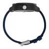 TIMEX Męski zegarek Expedition North Field Post Solar TW2V40300 – 46mm stal szlachetna zielona tarcza brązowy pasek skórzany solarny kwarcowy