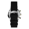 Timex męski zegarek analogowy kwarcowy Expedition Scout TW2W60300A - 43 mm, czarna tarcza, brązowy skórzany pasek, podświetlenie INDIGLO