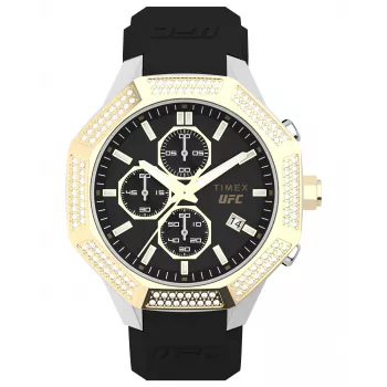 TIMEX Zegarek męski Field Watch TW2V99200 41mm Solar Quartz Stal nierdzewna Skóra Brązowy